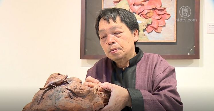 木雕師巧手賦生命 殘荷破葉真假難辨！