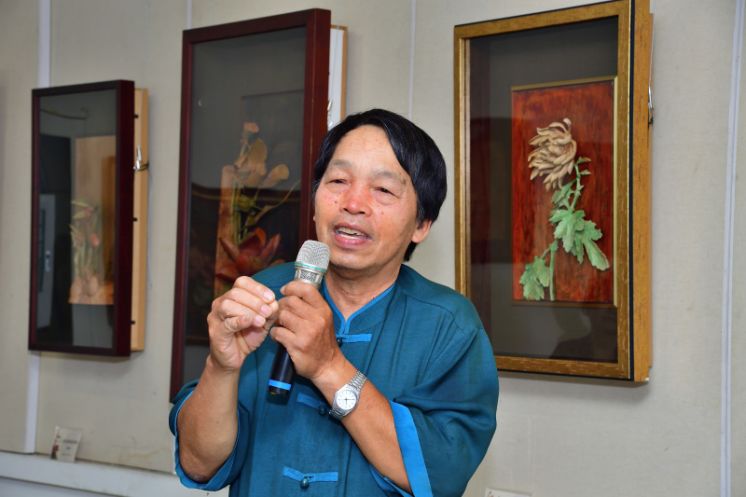國寶黃媽慶 真意忘言木雕展